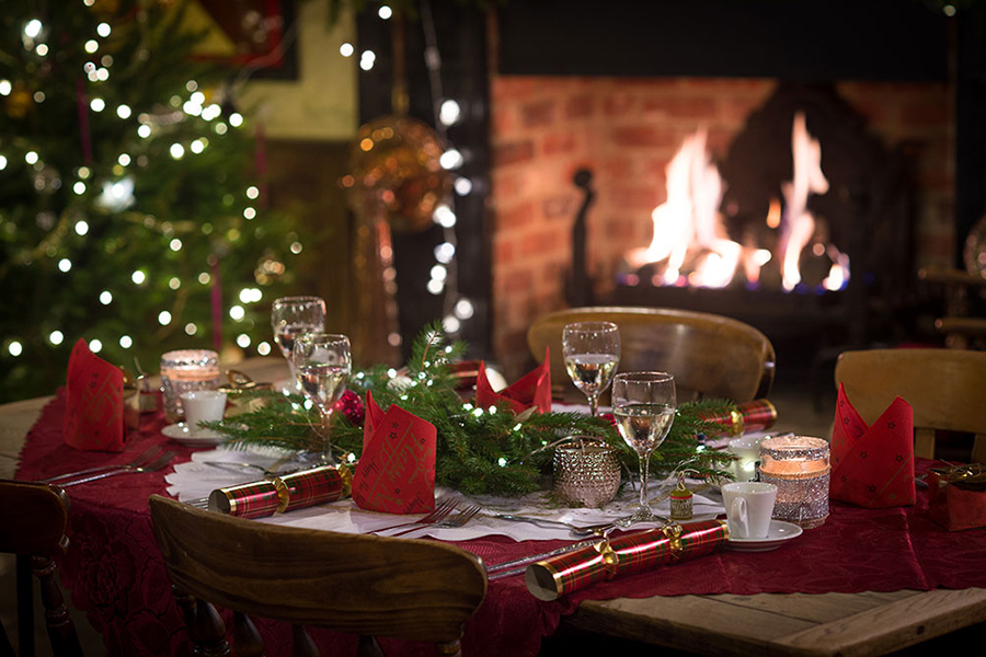 Dairyman's Daughter Christmas table