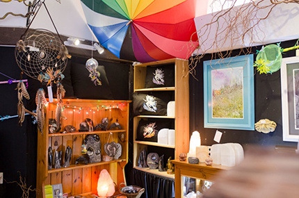 Rainbow Kingdom Encaustic Art
