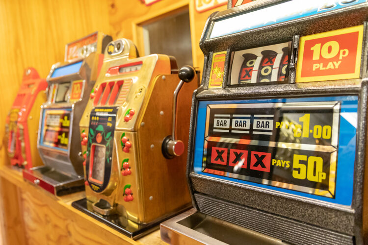 The Penny Arcade at Arreton Barns, Isle of Wight