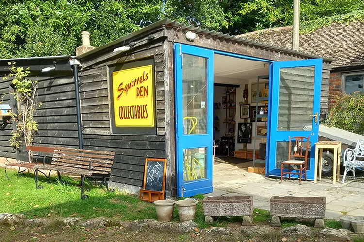 Squirrels Den Collectables at Arreton Barns, Isle of Wight